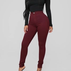 Fashion Nova Super High Waist Denim Skinny jeans